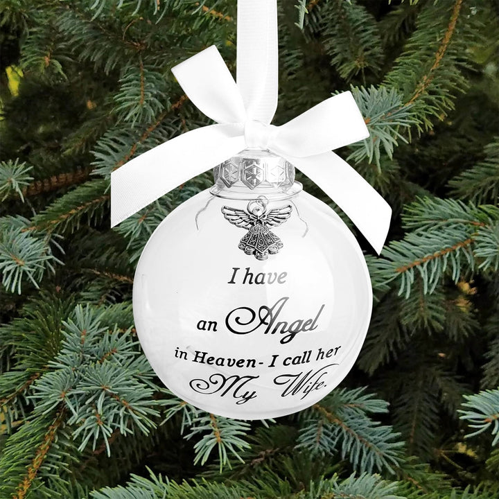 Christliche Kunstwerkstatt: Himmlischer Engelfamilien-Weihnachtsschmuck: Glaube und wertvolle Erinnerung - Meine Frau - image 9