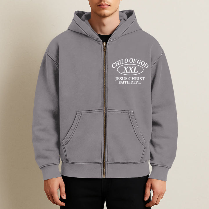 Christianartworkshop Kapuzenjacke „Child of God Identity“: Verschmelzung von Glaube und Streetstyle-Ausdruck - image 11