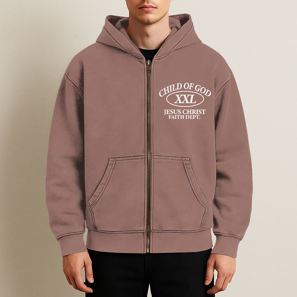 Christianartworkshop Kapuzenjacke „Child of God Identity“: Verschmelzung von Glaube und Streetstyle-Ausdruck - image 1