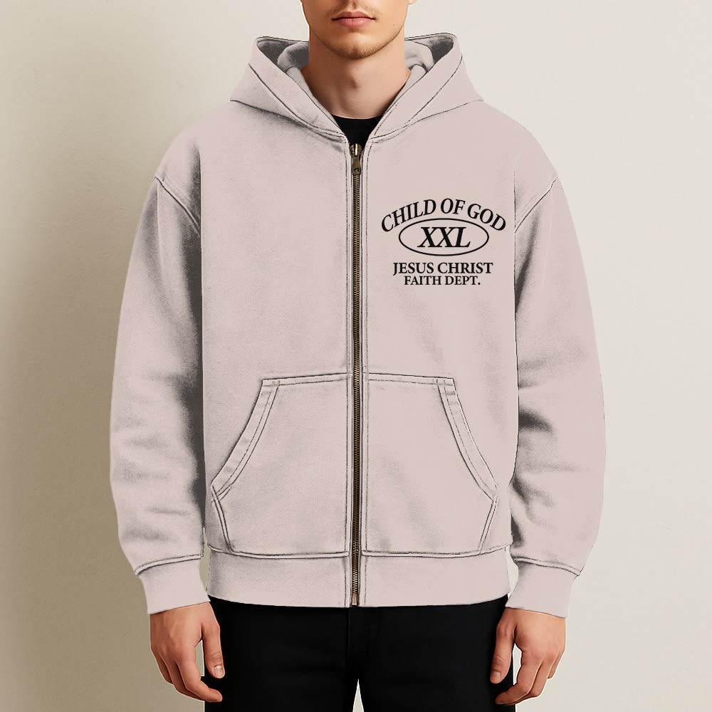 Christianartworkshop Kapuzenjacke „Child of God Identity“: Verschmelzung von Glaube und Streetstyle-Ausdruck - image 5
