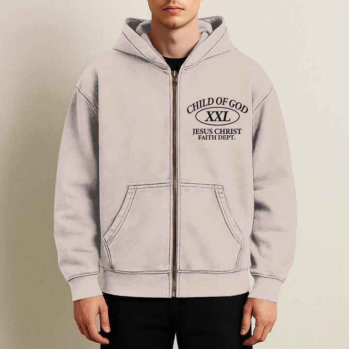 Christianartworkshop Kapuzenjacke „Child of God Identity“: Verschmelzung von Glaube und Streetstyle-Ausdruck - image 5