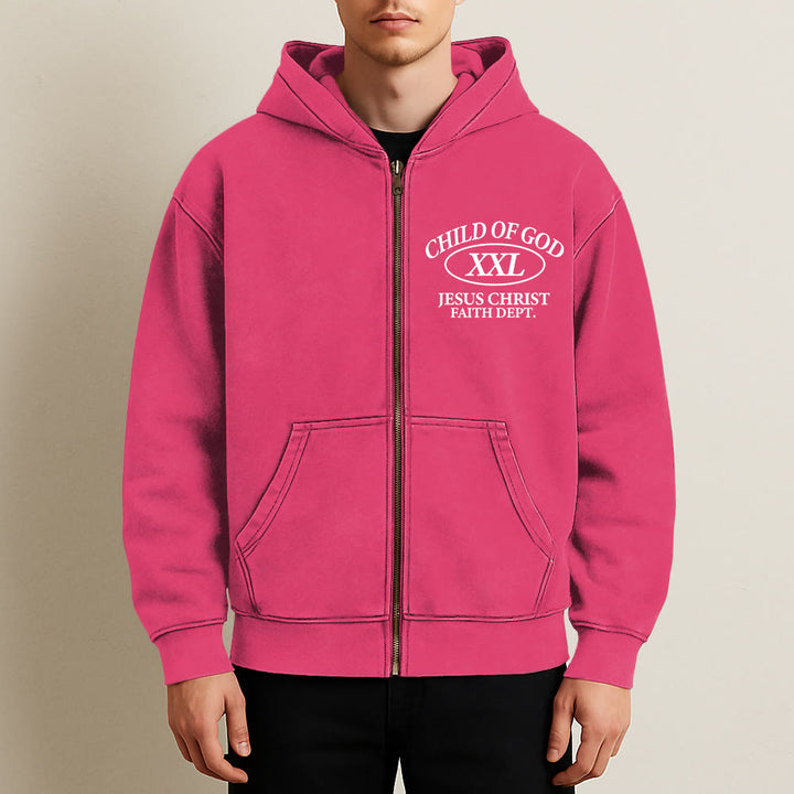 Christianartworkshop Kapuzenjacke „Child of God Identity“: Verschmelzung von Glaube und Streetstyle-Ausdruck - image 14