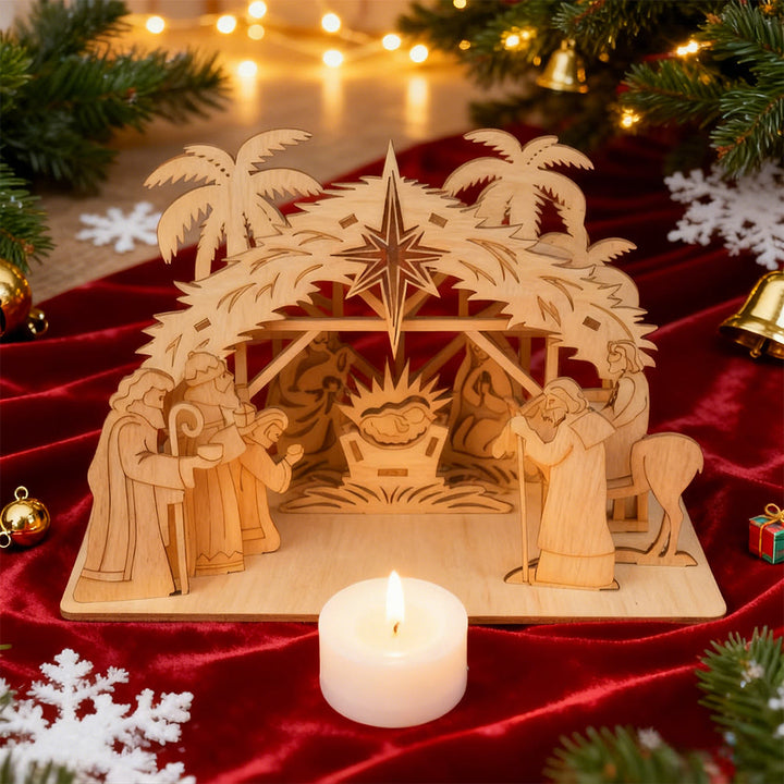 Christliche Kunstwerkstatt: Krippenfigur aus Holz – Heilige Geschichte & Festliche Andacht - image 5