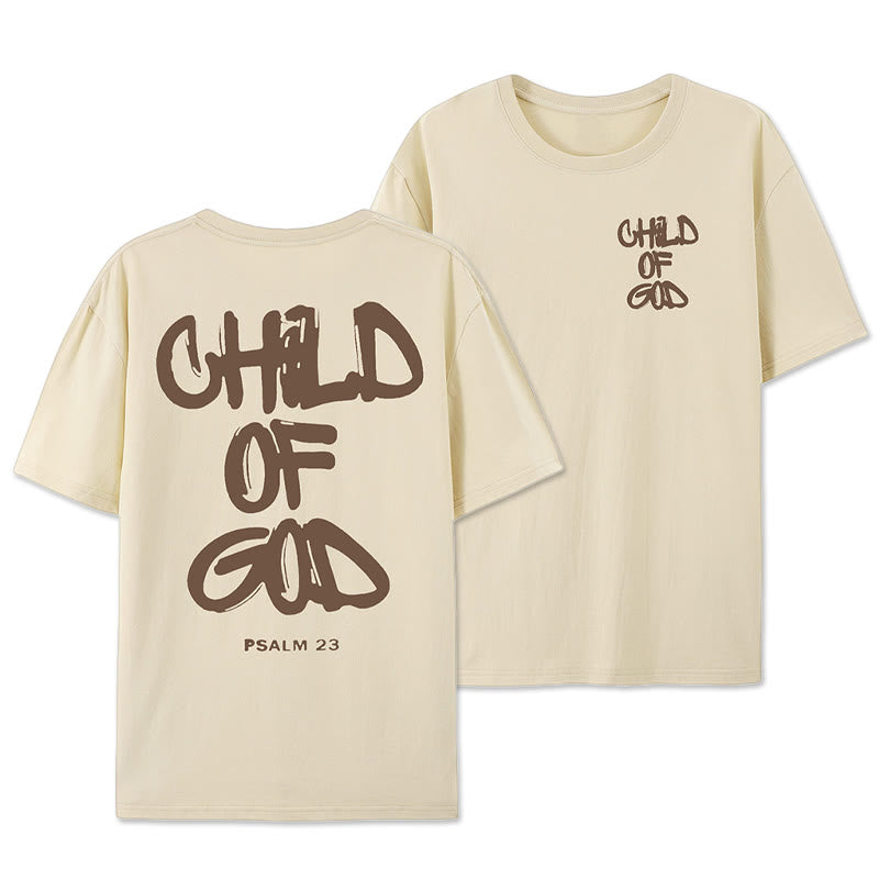 Christianartworkshop Kind Gottes T-Shirt - Beige - 2XL - image 4