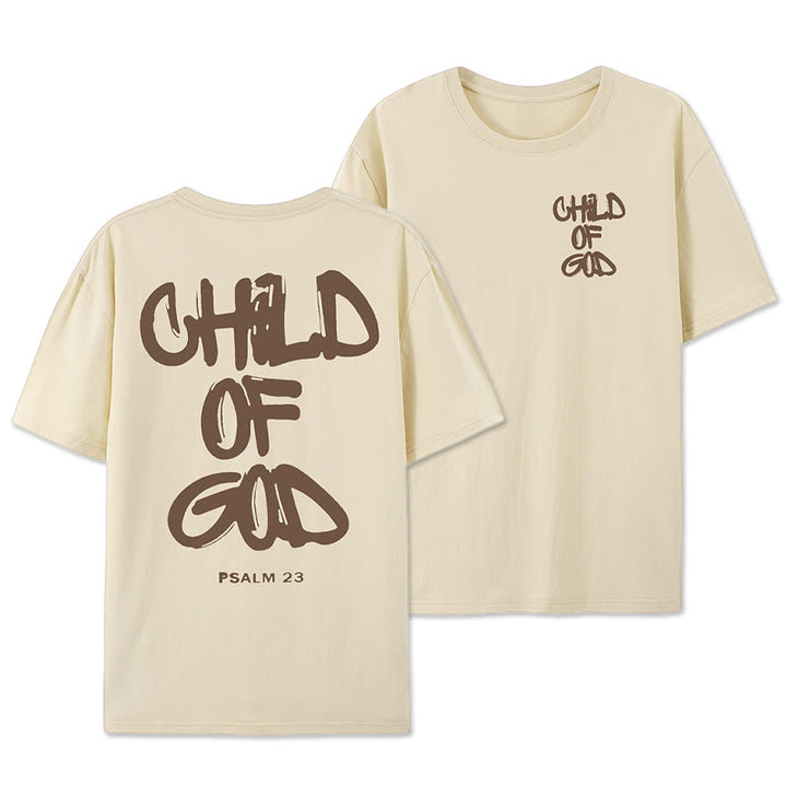 Christianartworkshop Kind Gottes T-Shirt - Beige - 2XL - image 4