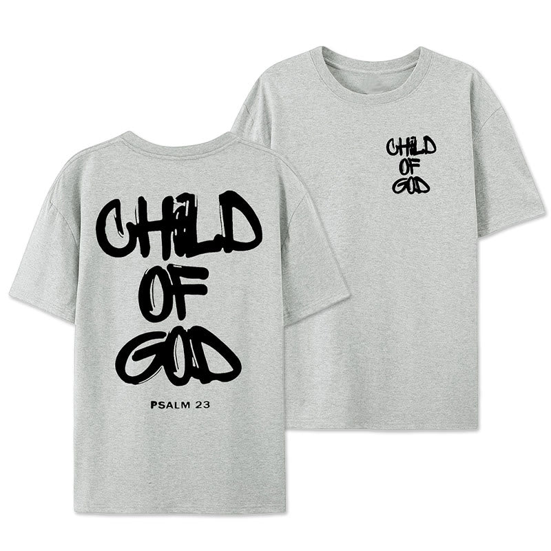 Christianartworkshop Kind Gottes T-Shirt - Grau - 2XL - image 21