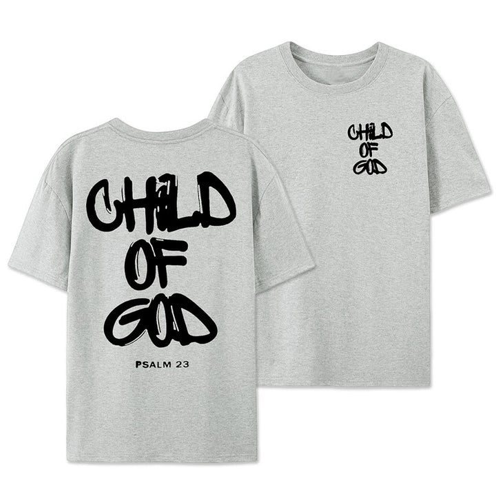 Christianartworkshop Kind Gottes T-Shirt - Grau - 2XL - image 21