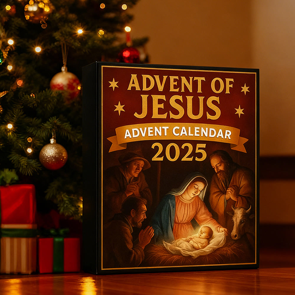 Christianartworkshop Adventskalender 2025 zum Thema Weihnachtsgeschichte: Die Ankunft Jesu & Tägliche Besinnung - Adventskalender mit Weihnachtsmotiven - image 0