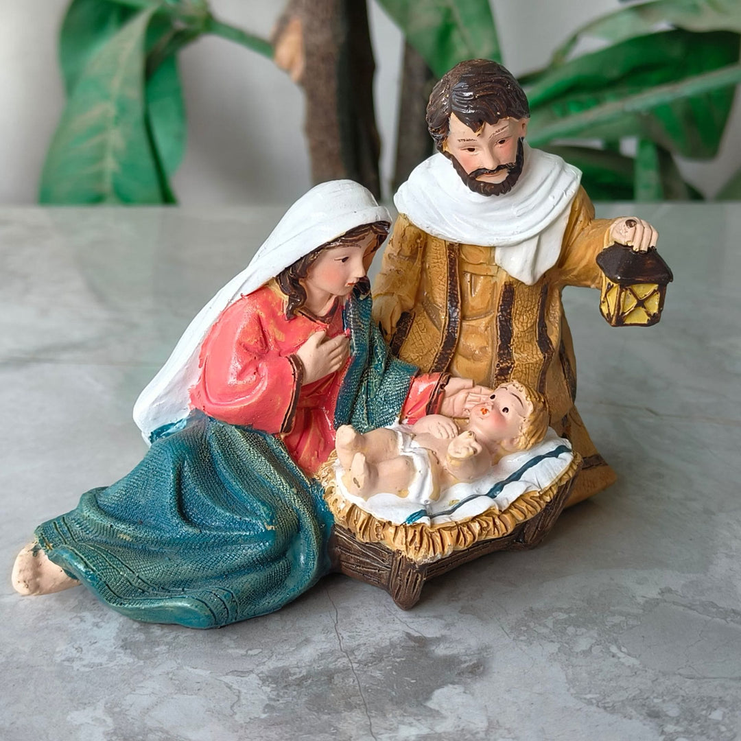 Sanfte Krippendekoration von Christianartworkshop: Heilige Geburtsszene & Gemütliche Weihnachtsatmosphäre - image 1