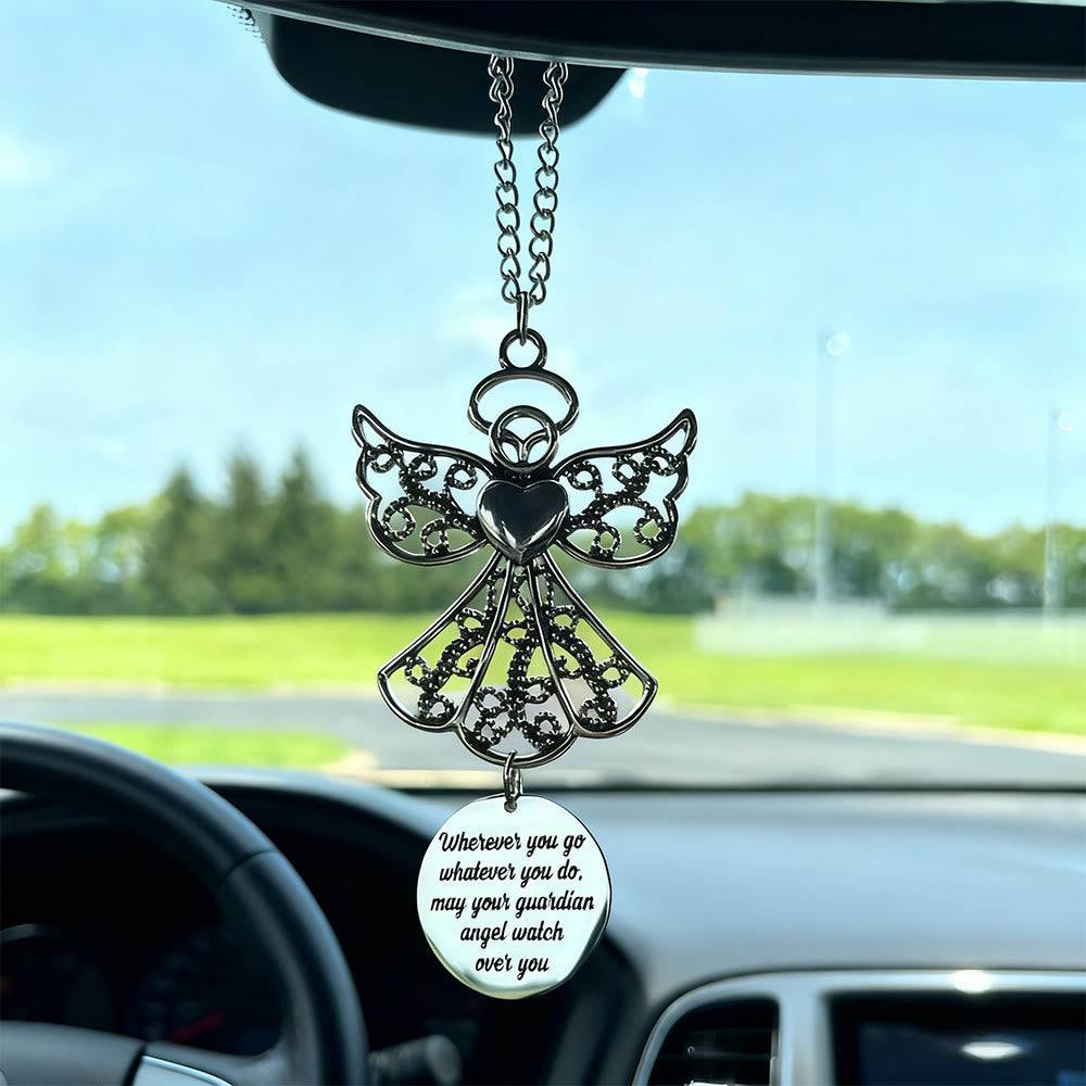 Christianartworkshop Schutzengel-Autoanhänger: Himmlischer Schutz für jede Fahrt - image 3