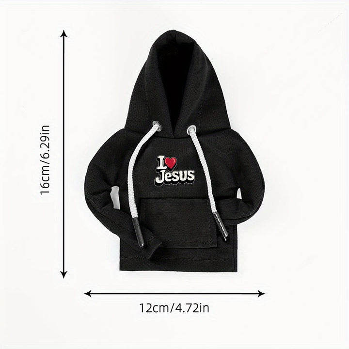 Personalisierbarer Hoodie-Schalthebelbezug von Christianartworkshop: Dein einzigartiger Glaube, unterwegs - image 12