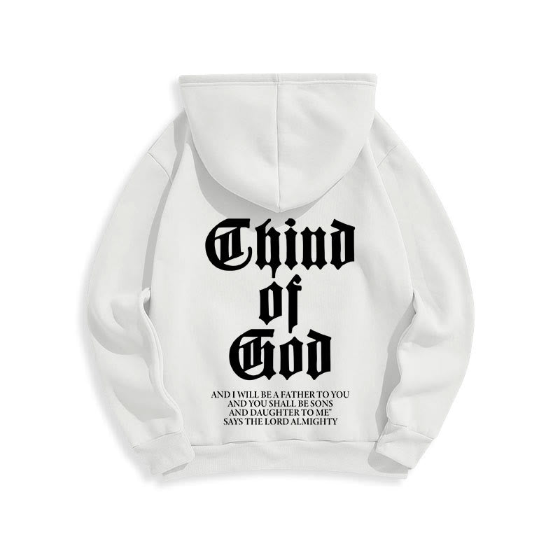 Christianartworkshop Kinder-Gottes-Schrift-Hoodie mit Fleece-Futter aus Polyester - image 20