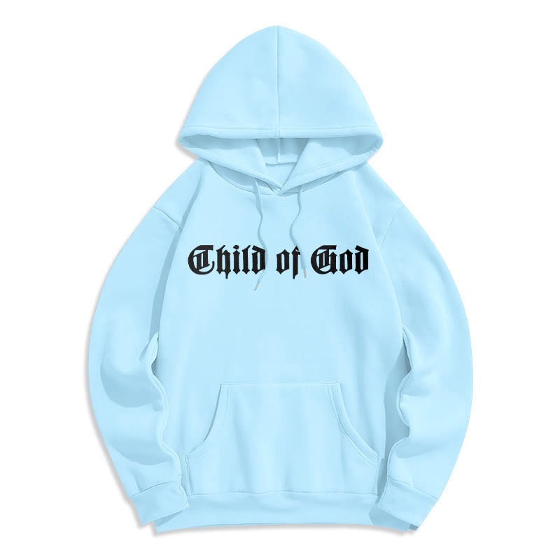 Christianartworkshop Kinder-Gottes-Schrift-Hoodie mit Fleece-Futter aus Polyester - image 4