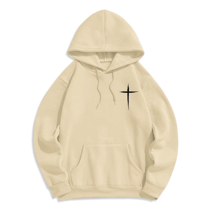 Christianartworkshop Jesus rettet Johannes 14:6 Glaubens-Fleece-gefütterter Polyester-Hoodie - image 22