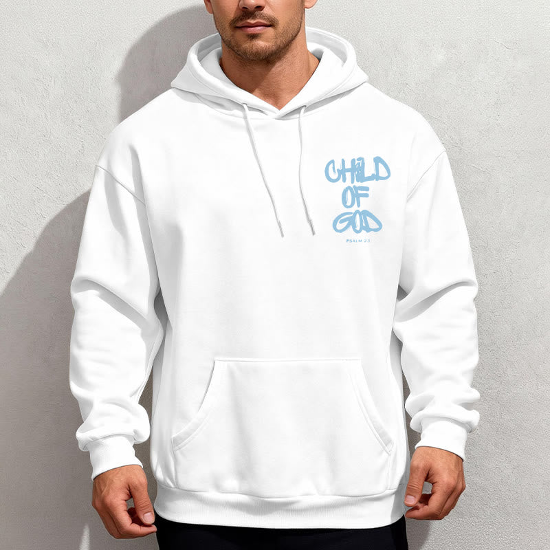Christianartworkshop Faith Graffiti Child of God Fleecegefütterter Polyester-Hoodie für Erwachsene - image 3