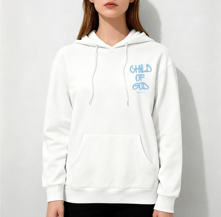 Christianartworkshop Faith Graffiti Child of God Fleecegefütterter Polyester-Hoodie für Erwachsene - image 5