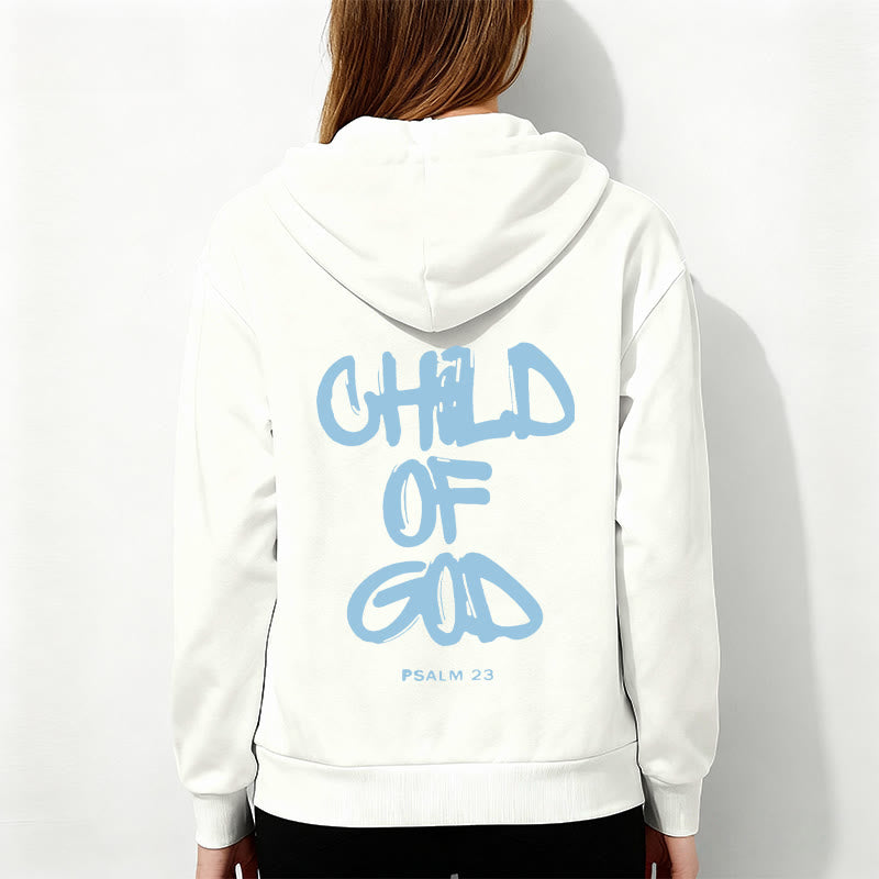 Christianartworkshop Faith Graffiti Child of God Fleecegefütterter Polyester-Hoodie für Erwachsene - image 4