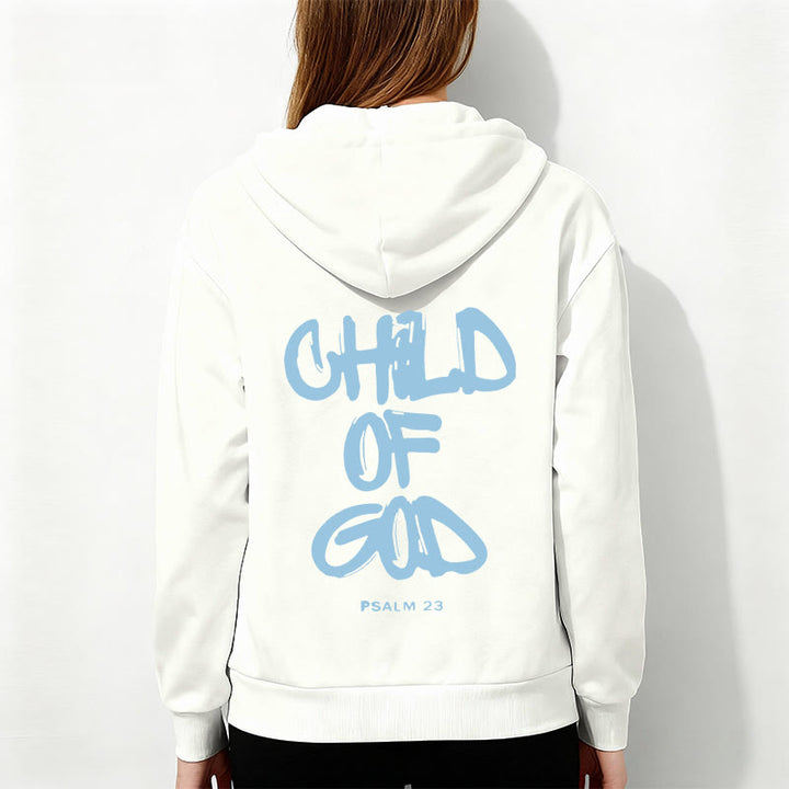 Christianartworkshop Faith Graffiti Child of God Fleecegefütterter Polyester-Hoodie für Erwachsene - image 4