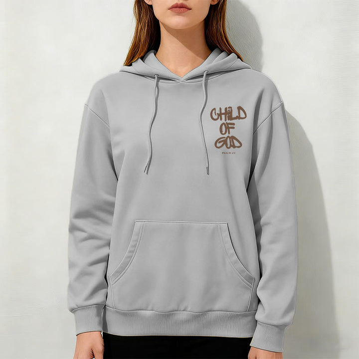 Christianartworkshop Faith Graffiti Child of God Fleecegefütterter Polyester-Hoodie für Erwachsene - image 9
