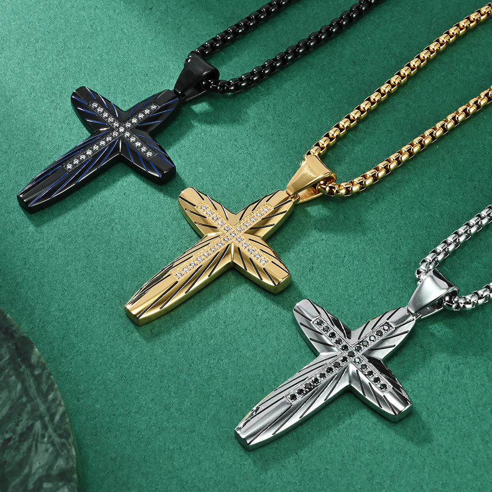 Christianartworkshop Glitzerndes Akzentkreuz: Taktile Glaubenserinnerung für den Alltag - image 0