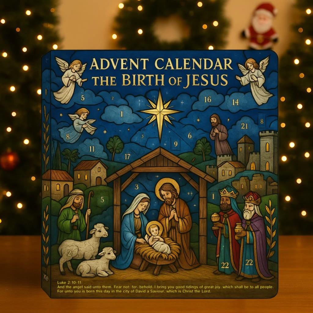 Christianartworkshop Der Adventskalender zur Geburt Jesu: Freude am Glauben durch tägliche Entdeckung - Weihnachtskalender - image 0