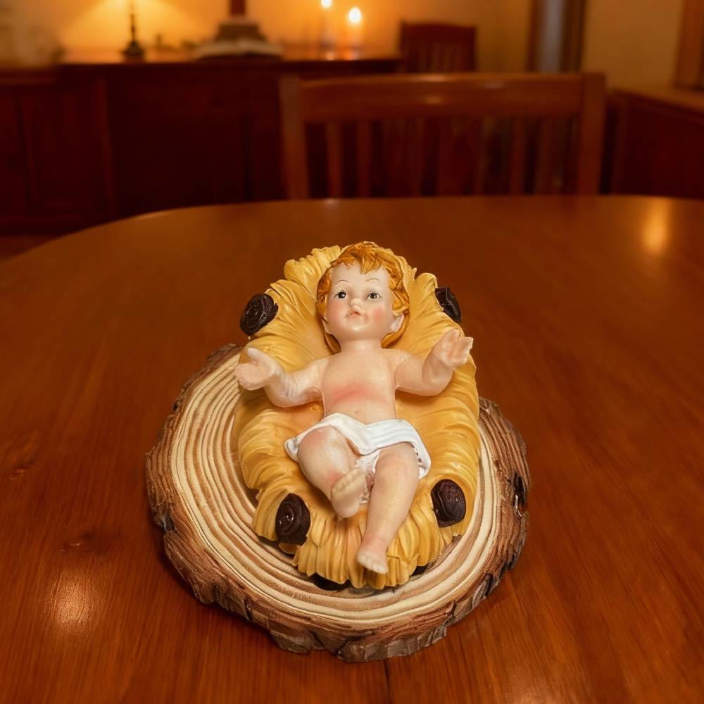 Christliche Krippenfiguren-Deko: Handbemalte Krippenfiguren für den Hausaltar - image 5