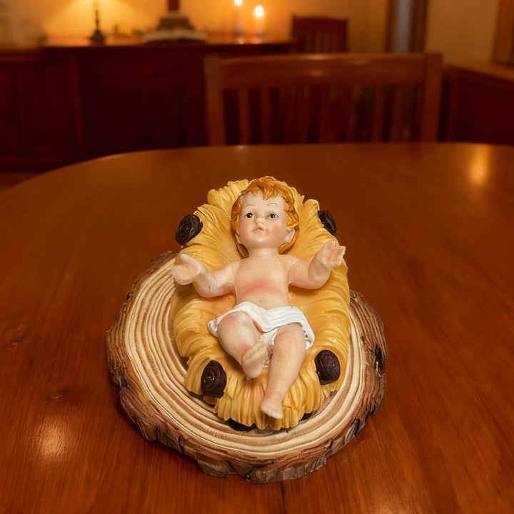 Christliche Krippenfiguren-Deko: Handbemalte Krippenfiguren für den Hausaltar - image 5