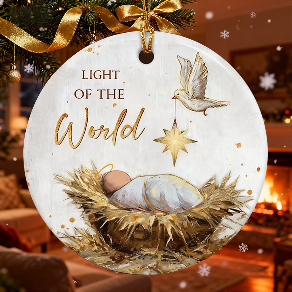 Christliche Kunstwerkstatt: Krippenschmuck „Leitstern“: Taktile Glaubenserinnerung für den Weihnachtsbaum - image 4