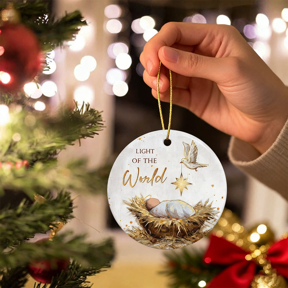 Christliche Kunstwerkstatt: Krippenschmuck „Leitstern“: Taktile Glaubenserinnerung für den Weihnachtsbaum - image 1