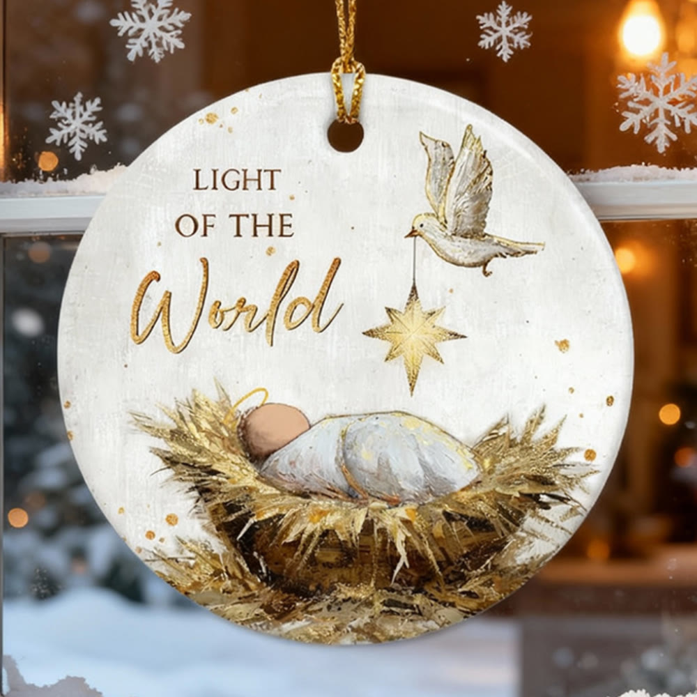 Christliche Kunstwerkstatt: Krippenschmuck „Leitstern“: Taktile Glaubenserinnerung für den Weihnachtsbaum - image 2