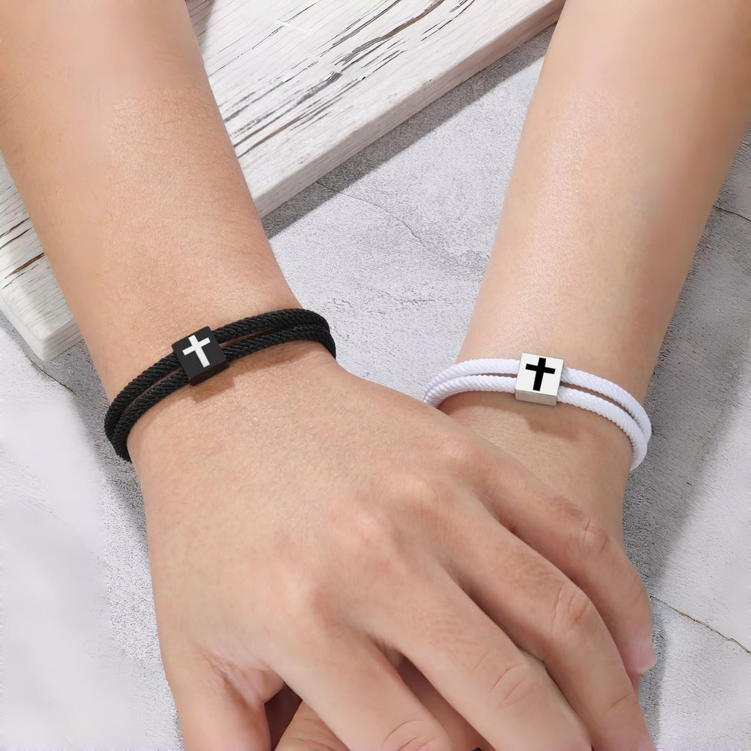 Christianartworkshop Milano Seilkreuz-Armband mit Geschenkkarte: Ein liebevoller Segen für Taufe und besondere Anlässe - image 13