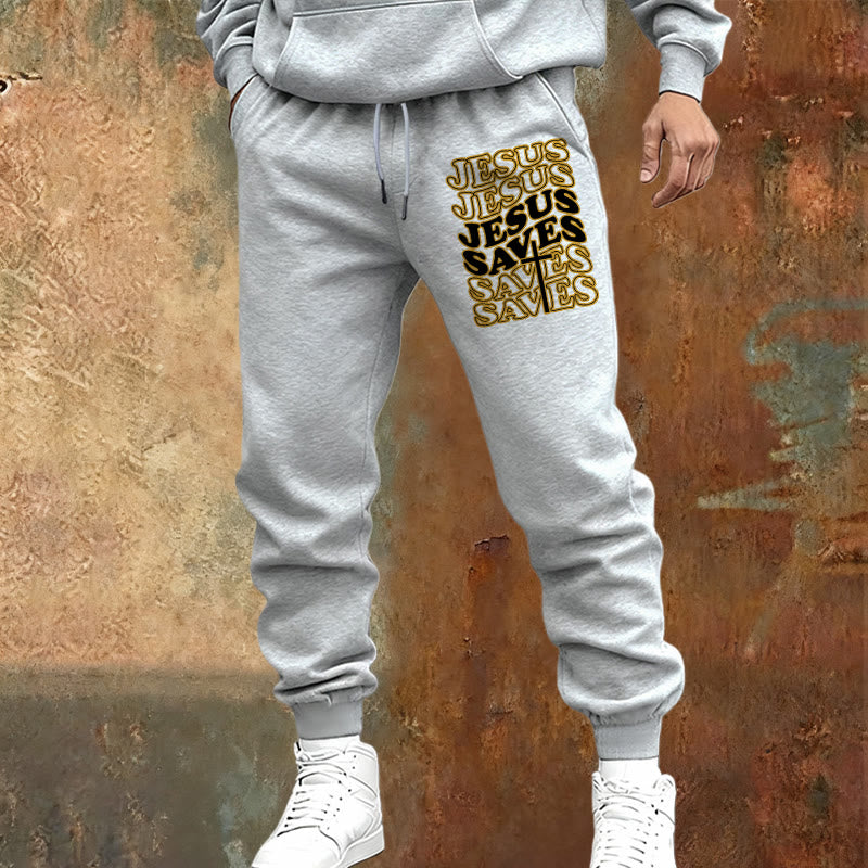 Christianartworkshop Jesus rettet Jogginghosen: Täglicher Komfort, verpackt in Andacht - image 1