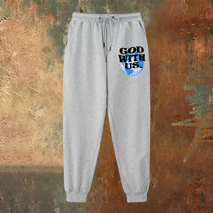 Christianartworkshop Globus & Gott mit uns Jogginghose: Gemütliche Erinnerungen an seine Nähe - image 18