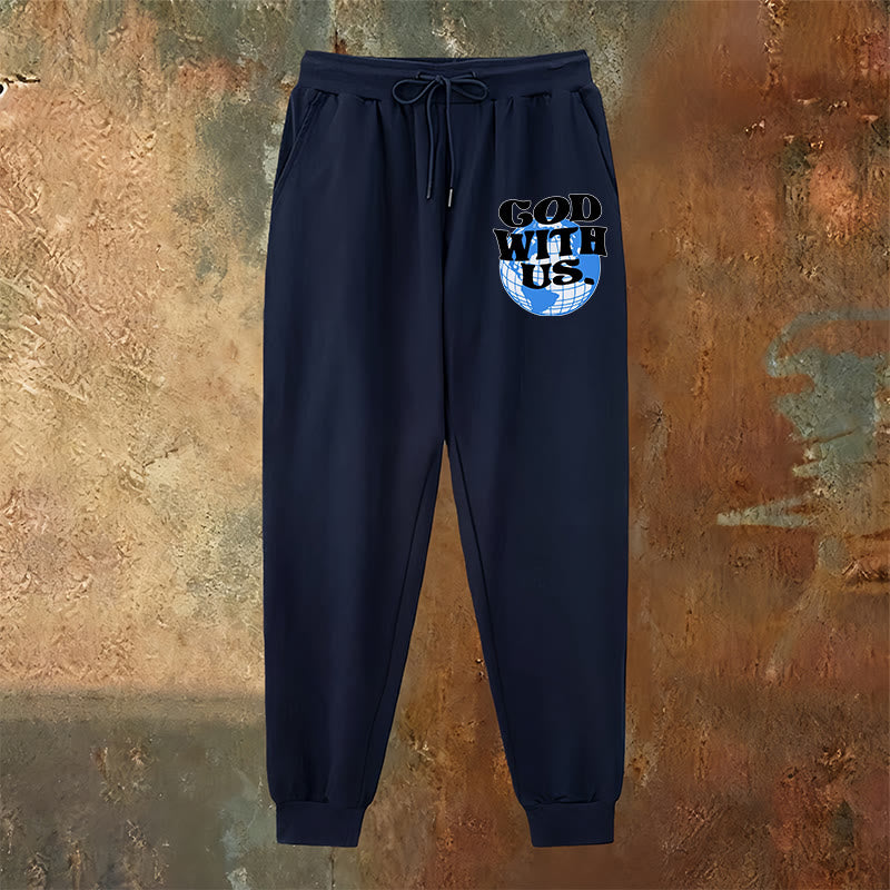 Christianartworkshop Globus & Gott mit uns Jogginghose: Gemütliche Erinnerungen an seine Nähe - image 10