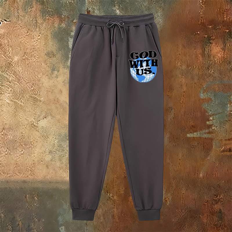 Christianartworkshop Globus & Gott mit uns Jogginghose: Gemütliche Erinnerungen an seine Nähe - image 14