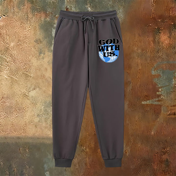 Christianartworkshop Globus & Gott mit uns Jogginghose: Gemütliche Erinnerungen an seine Nähe - image 14