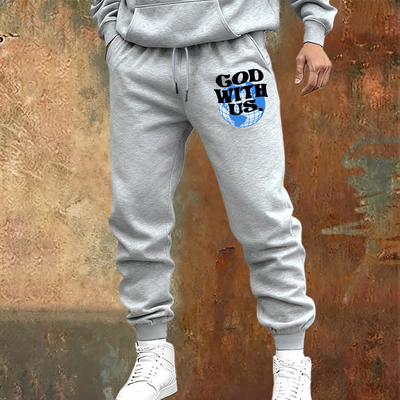Christianartworkshop Globus & Gott mit uns Jogginghose: Gemütliche Erinnerungen an seine Nähe - image 17
