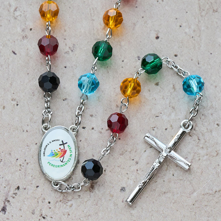 Christianartworkshop Farbenfroher Rosenkranz: Ein besinnliches Geschenk der Andacht und des Lichts - image 7