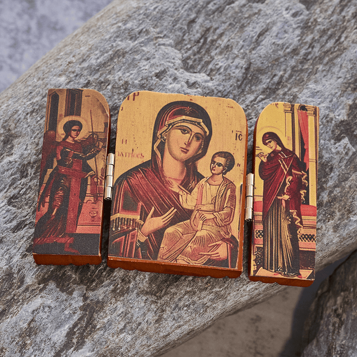 Christianartworkshop Robuste spirituelle Ikone: Stille Erinnerung an die göttliche Gegenwart - image 11