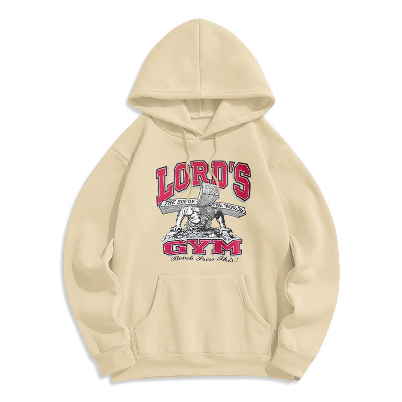 Christianartworkshop LORD’S GYM Redemption Fleecegefütterter Polyester-Hoodie - image 4