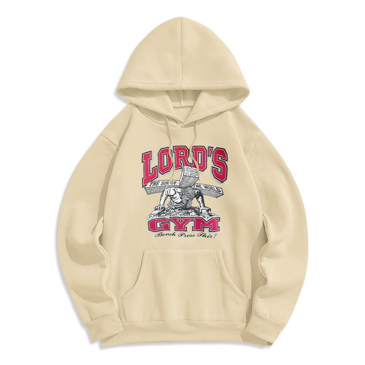 Christianartworkshop LORD’S GYM Redemption Fleecegefütterter Polyester-Hoodie - image 4