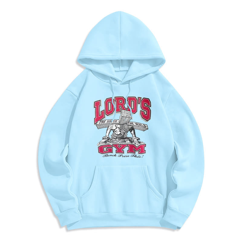 Christianartworkshop LORD’S GYM Redemption Fleecegefütterter Polyester-Hoodie - image 1