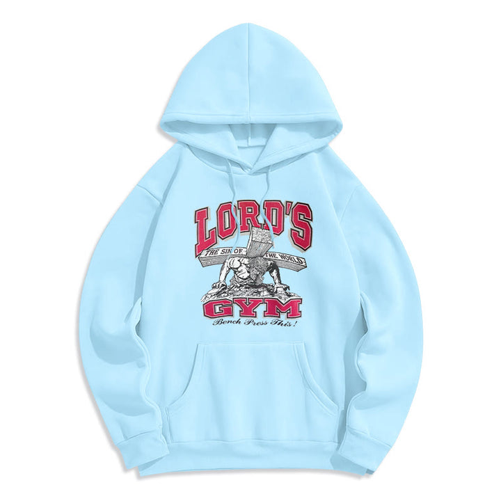 Christianartworkshop LORD’S GYM Redemption Fleecegefütterter Polyester-Hoodie - image 1