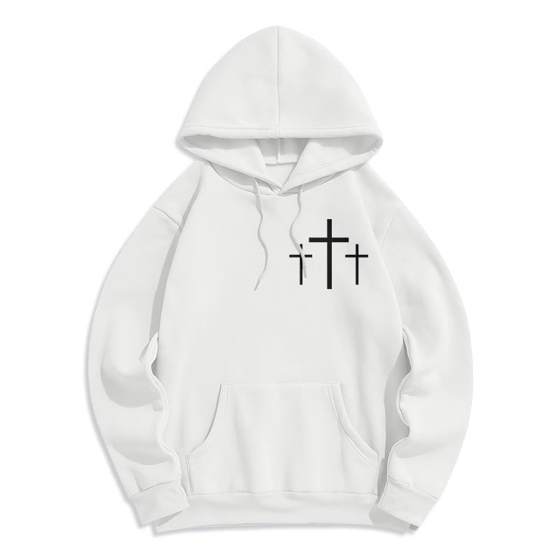 Christianartworkshop 2 Korinther 5:7 Glauben Fleecegefütterter Polyester-Hoodie - image 7