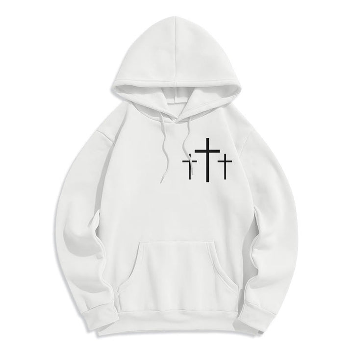 Christianartworkshop 2 Korinther 5:7 Glauben Fleecegefütterter Polyester-Hoodie - image 7