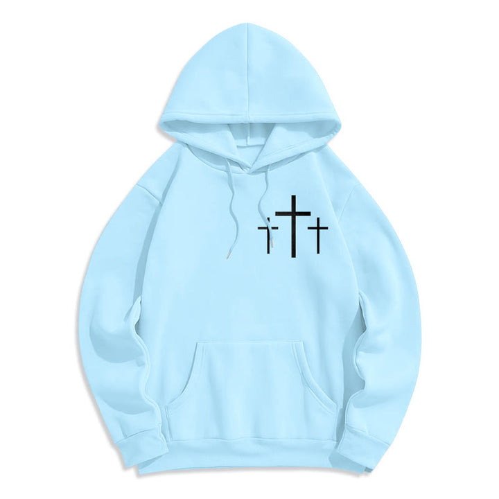 Christianartworkshop 2 Korinther 5:7 Glauben Fleecegefütterter Polyester-Hoodie - image 16