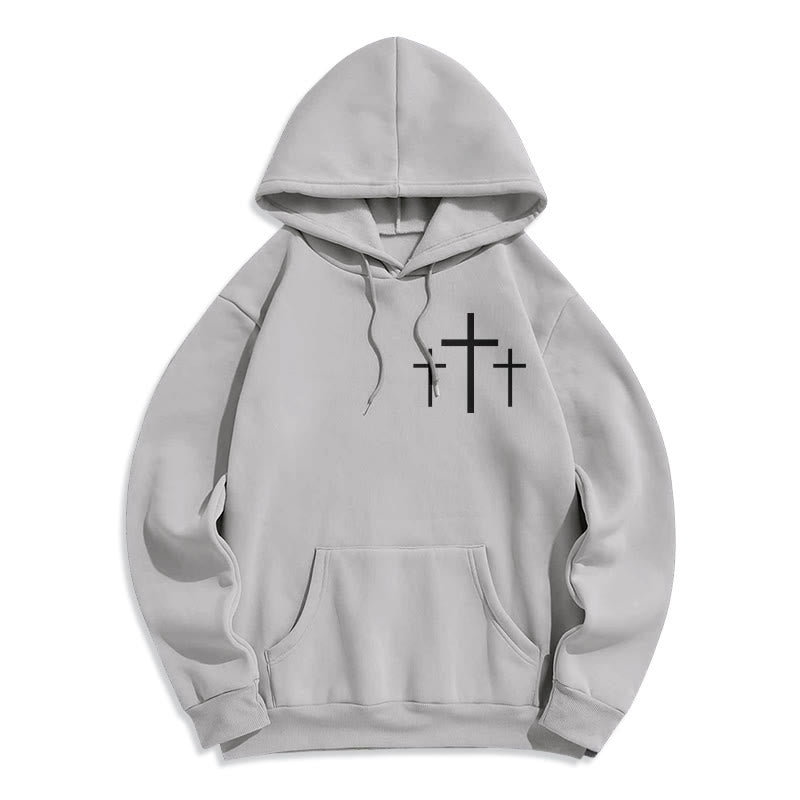 Christianartworkshop 2 Korinther 5:7 Glauben Fleecegefütterter Polyester-Hoodie - image 10