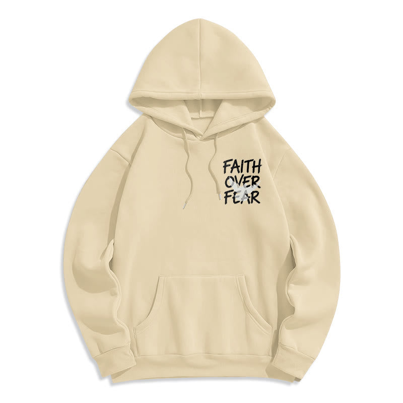 Christianartworkshop Glaube statt Angst 2 Timotheus 1,7 Fleecegefütterter Polyester-Hoodie - image 22