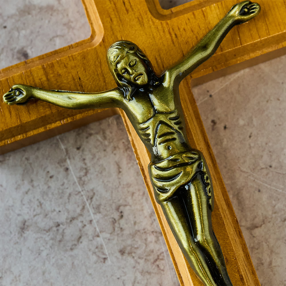 Christianartworkshop Tischdekoration: Kruzifix der erlösenden Liebe – Seine Gabe in stiller Eleganz - image 5