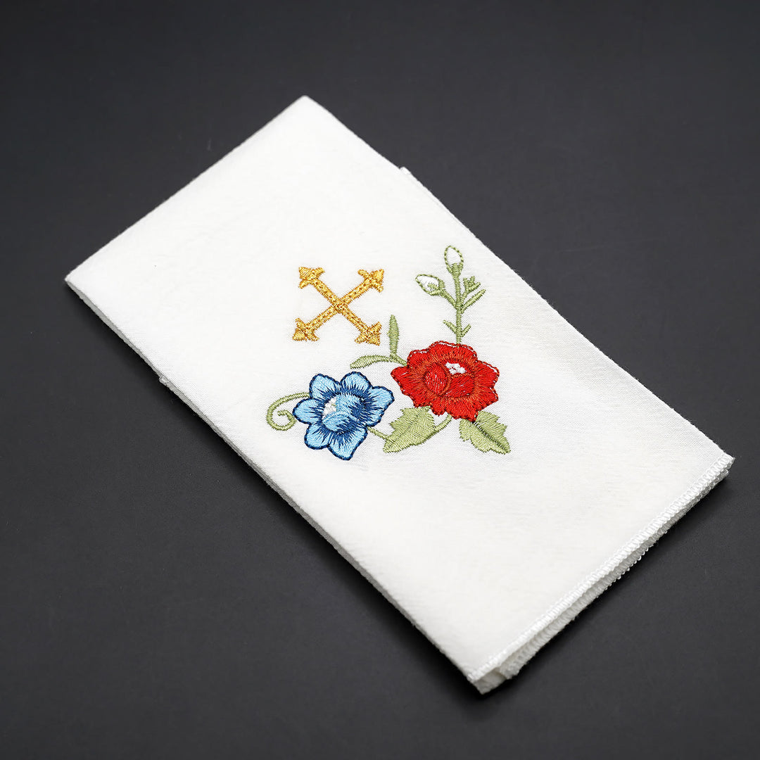 Christianartworkshop Heiliges besticktes Taschentuch: Glaube in jedem Stich - H - 1 Stück - image 31